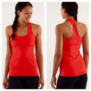 Lululemon red tank